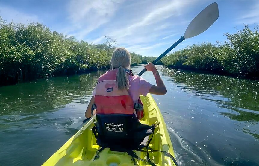 Kayaking